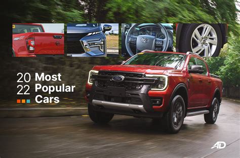 Here are 2022’s top 10 most popular cars in the .